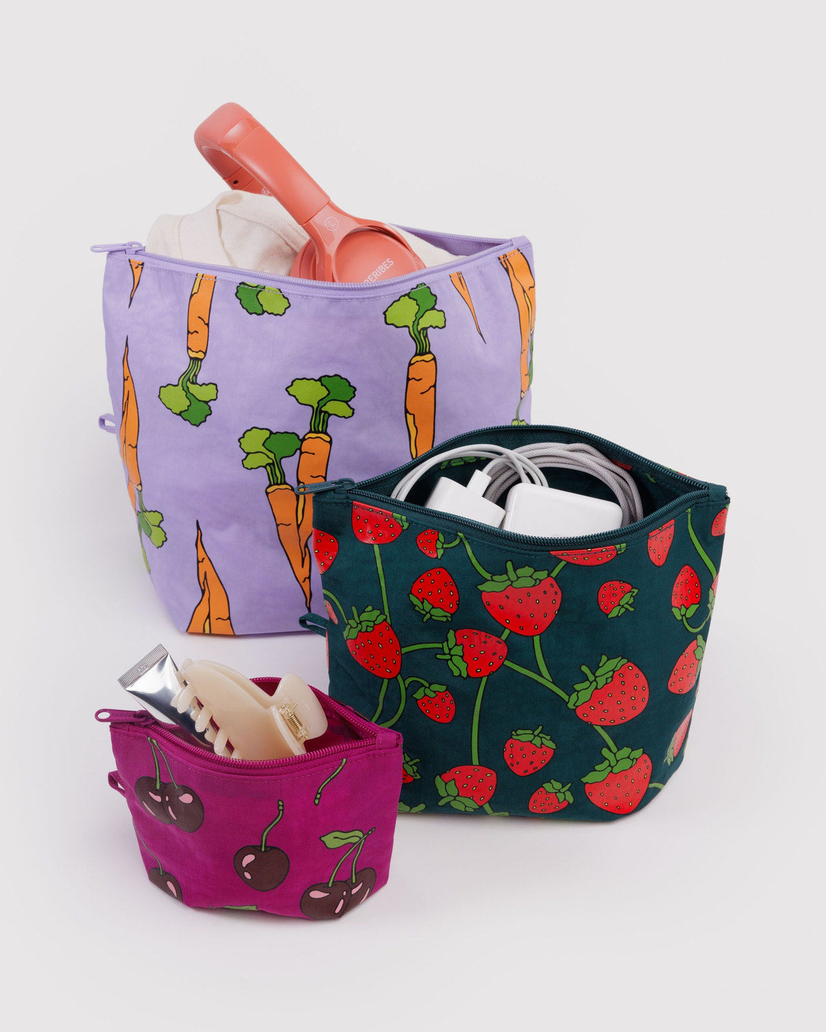 Go Pouch Set Carrots & Berries | Baggu Online