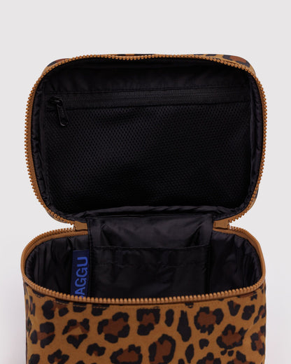 Large Cosmetic Case Leopard | Baggu On Sale