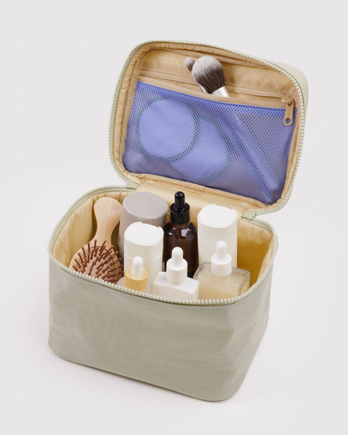Large Cosmetic Case Celadon | Baggu Online