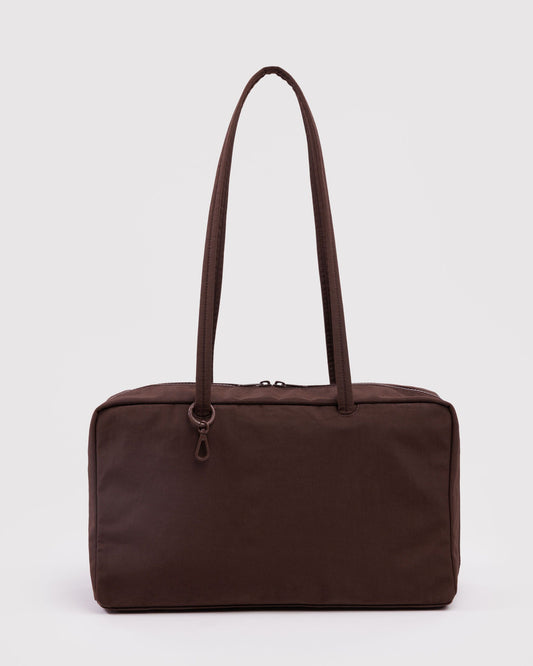 Medium Nylon Bowler Bag Coffee | Baggu Discount