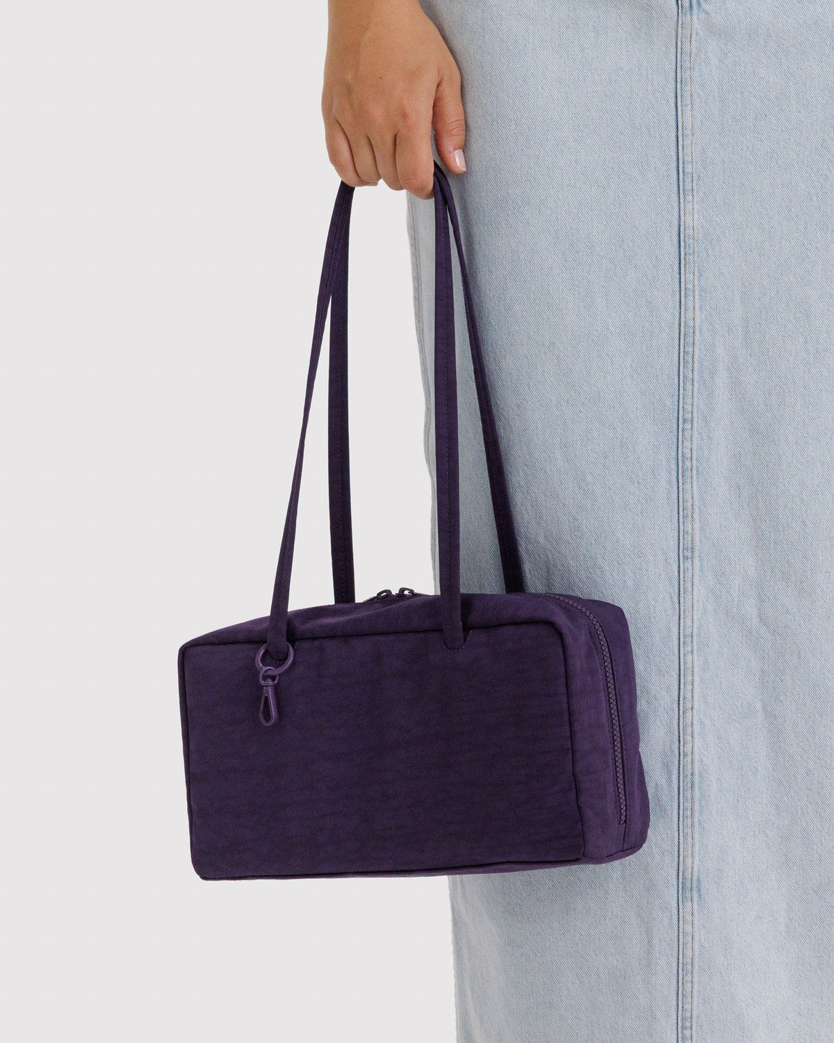 Nylon Bowler Bag Fig | Baggu Online Store