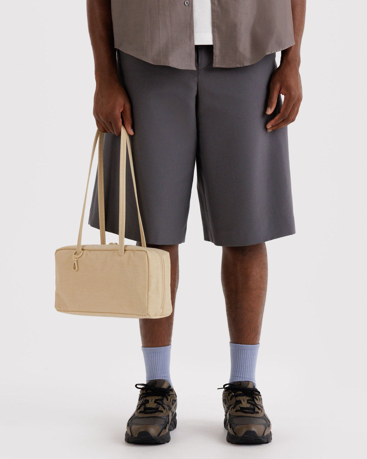 Nylon Bowler Bag Custard | Baggu Sale