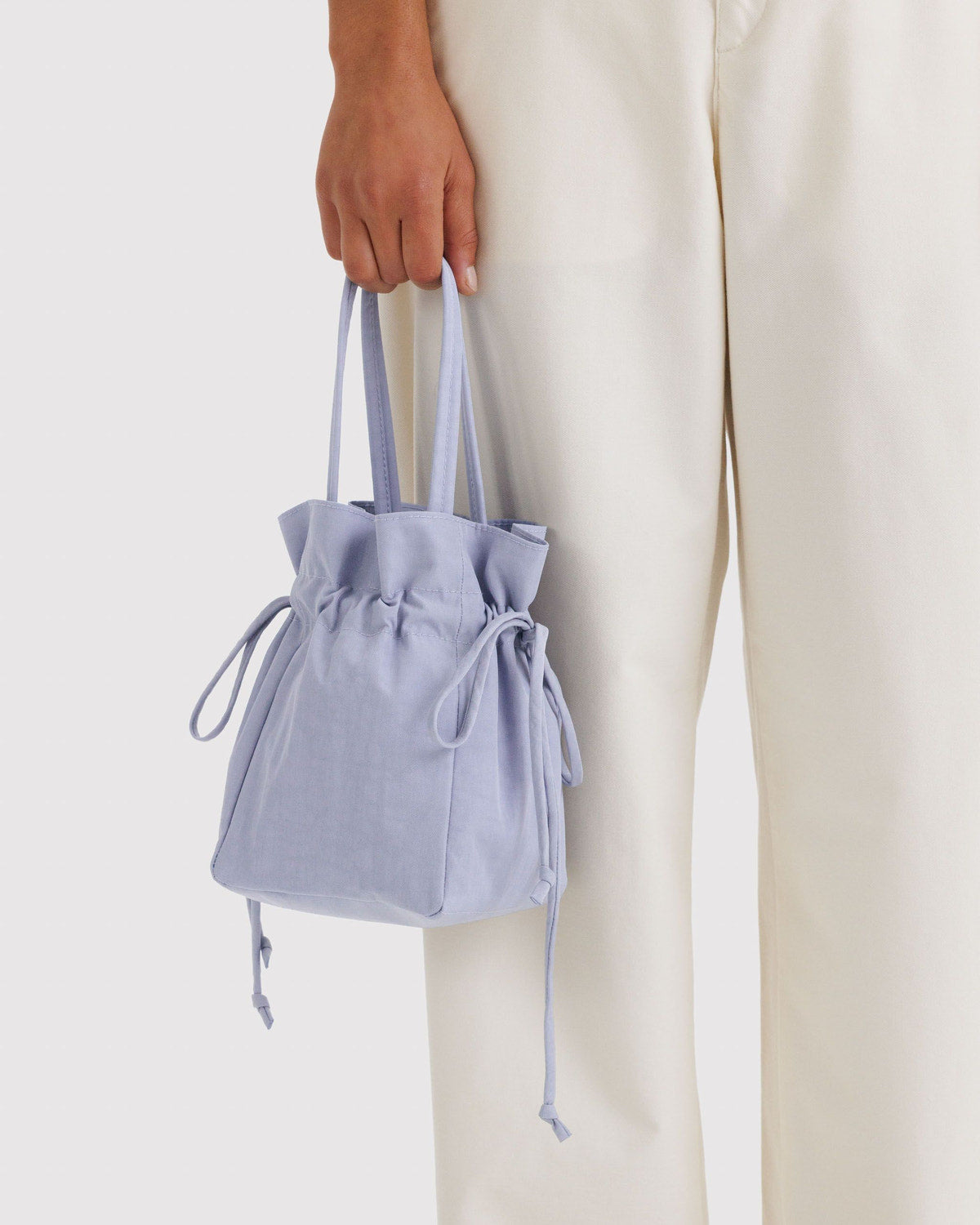Nylon Drawstring Bag Mist | Baggu Online