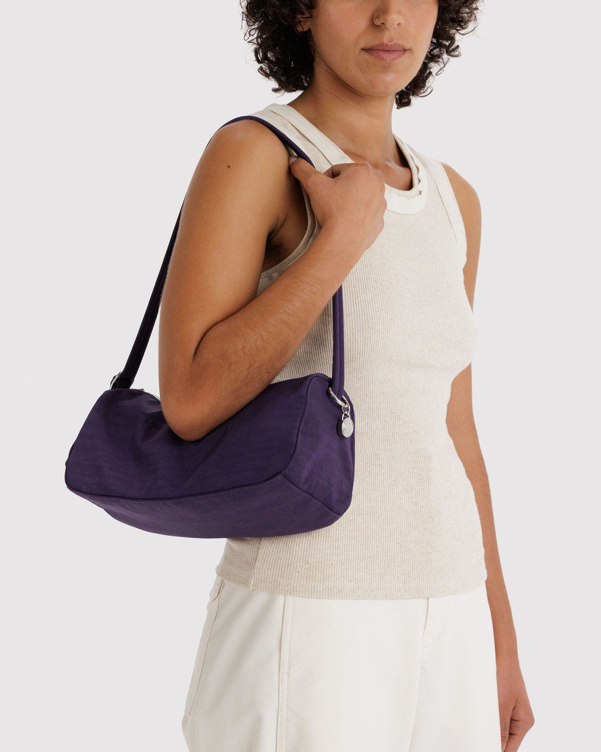 Nylon Loaf Bag Fig | Baggu Discount