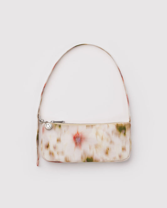 Nylon Pochette Abstract Floral | Baggu Sale