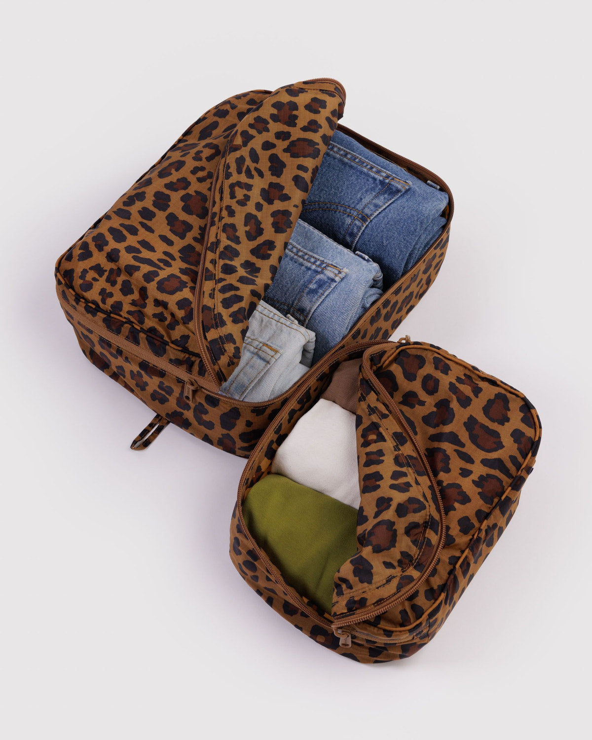 Packing Cube Set Leopard | Baggu Discount