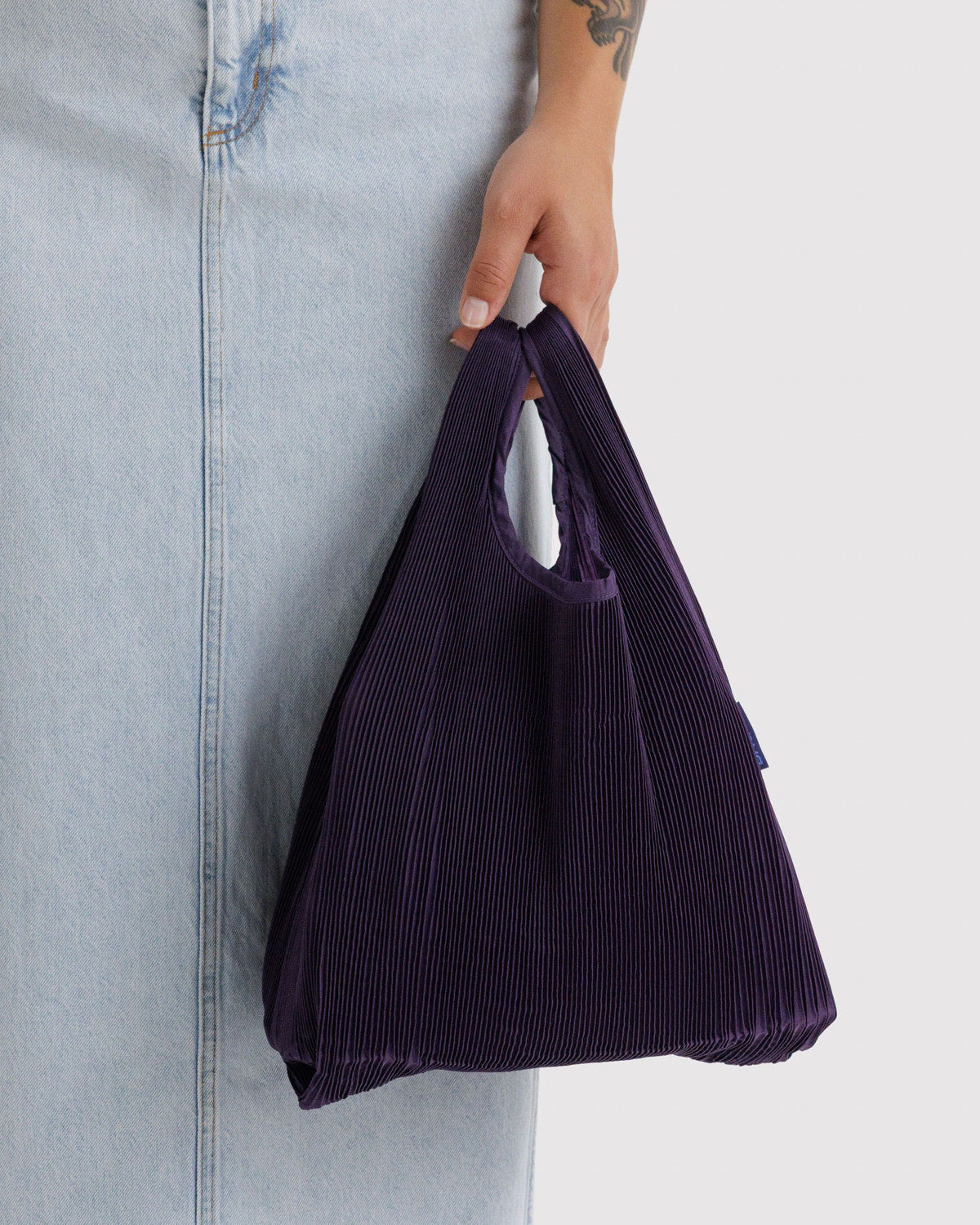 Pleated Baggu Fig | Baggu Discount