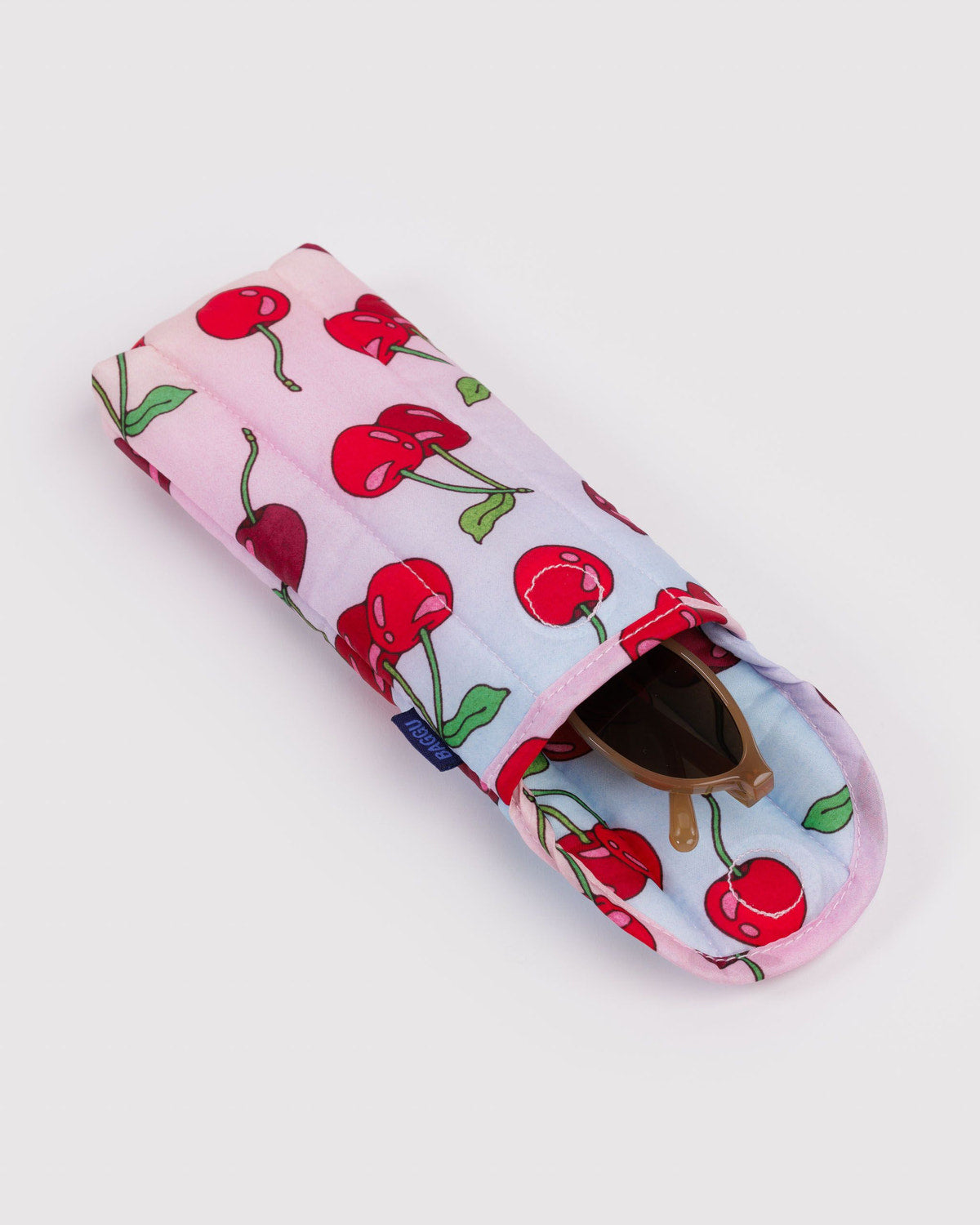 Puffy Glasses Sleeve Cherries | Baggu Discount