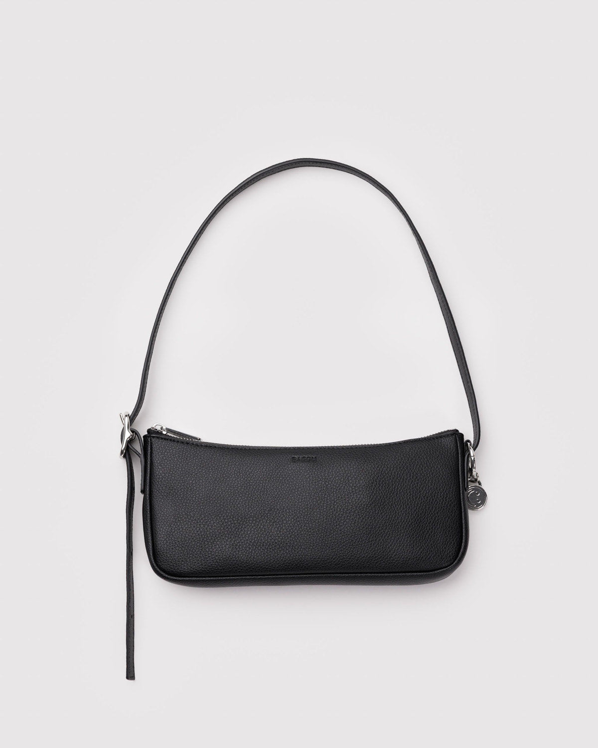Recycled Leather Pochette Black | Baggu Online