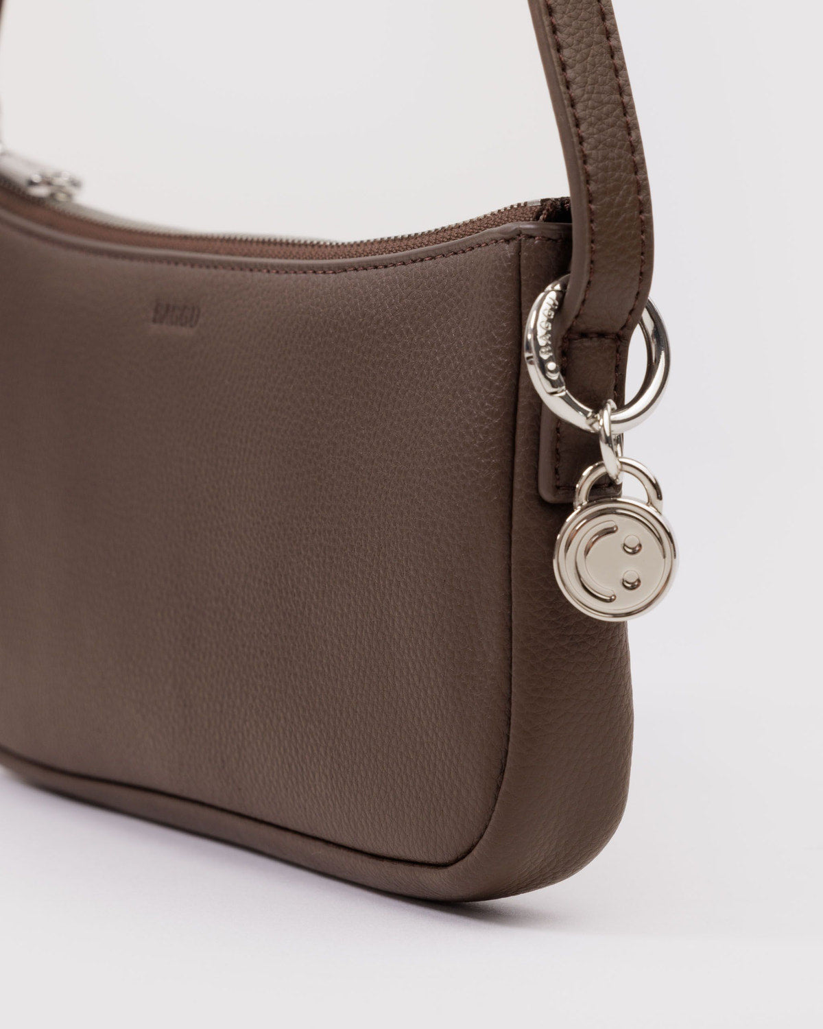 Recycled Leather Pochette Brown | Baggu Sale