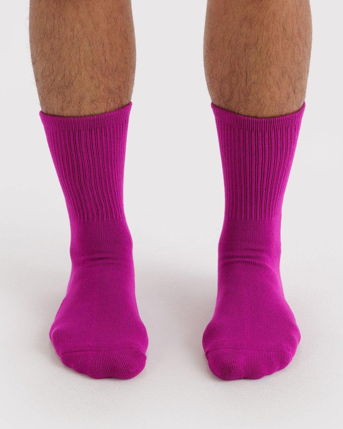 Ribbed Sock Deep Fuchsia | Baggu On Sale