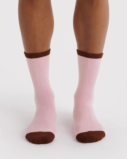 Ribbed Sock Blush Mix | Baggu Discount