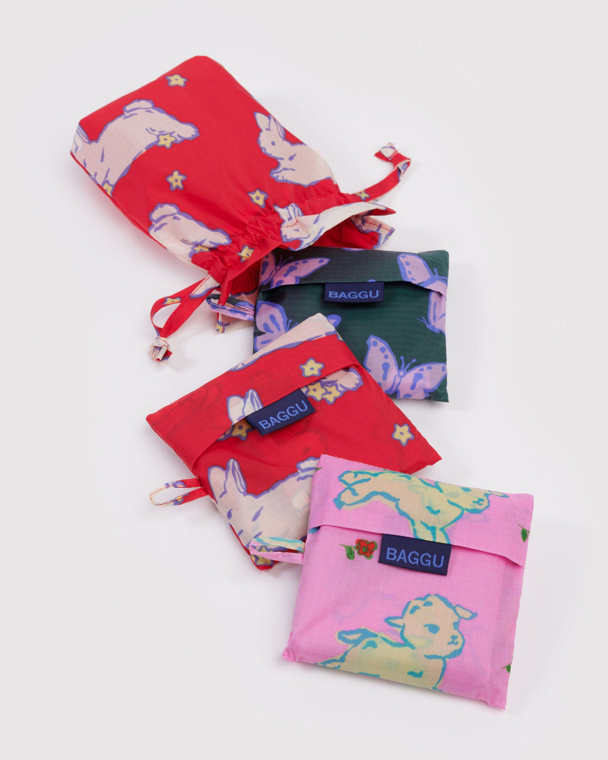 Standard Baggu Set of 3 Spring Animals | Baggu Online