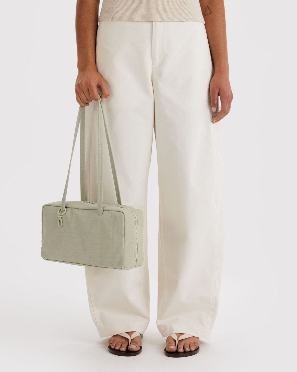 Nylon Bowler Bag Celadon | Baggu Outlets
