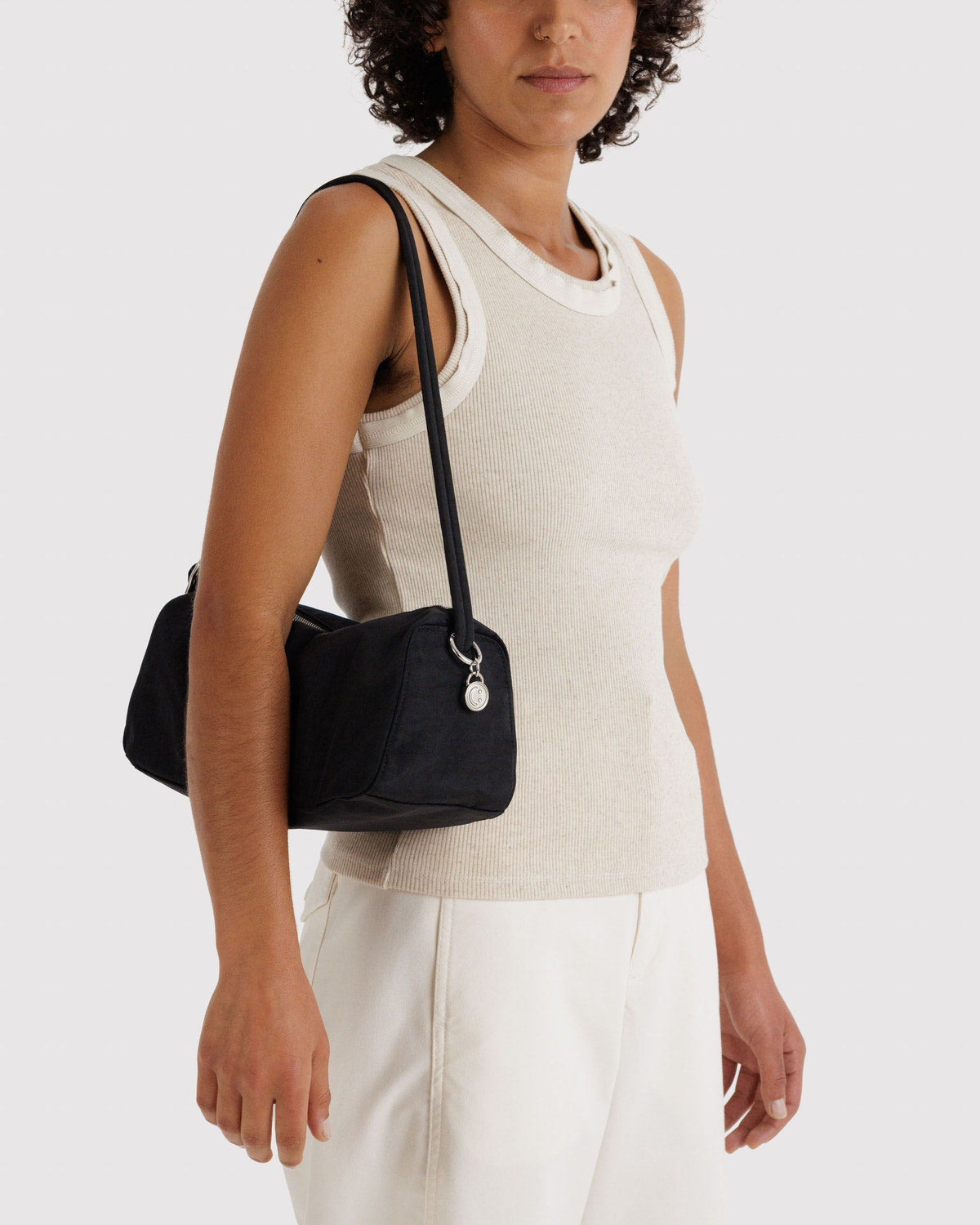Nylon Loaf Bag Black | Baggu Online Store
