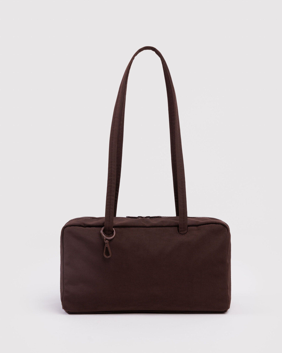 Nylon Bowler Bag Coffee | Baggu On Sale
