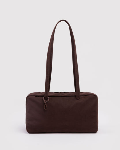 Nylon Bowler Bag Coffee | Baggu On Sale