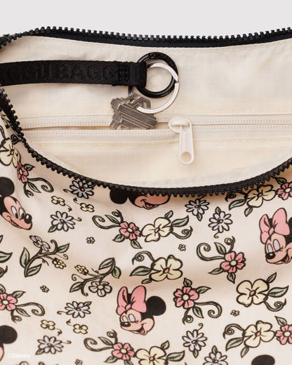 Medium Nylon Crescent Bag Storybook Floral | Baggu Online