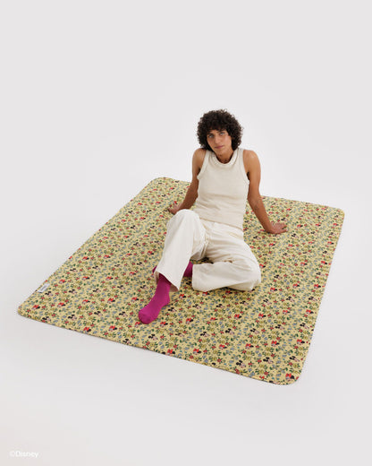 Puffy Picnic Blanket Storybook Floral | Baggu Sale