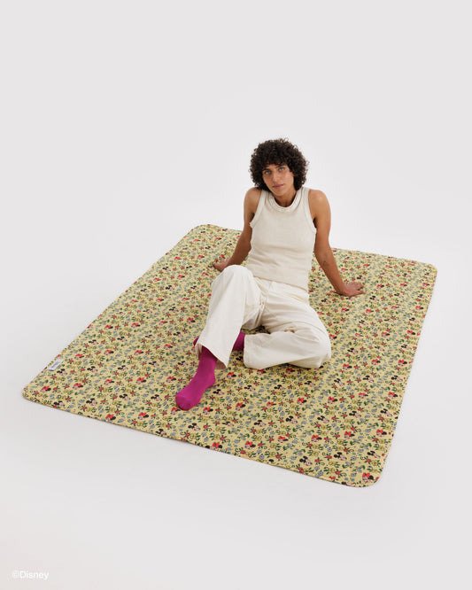 Baggu Puffy Picnic Blanket Storybook Floral