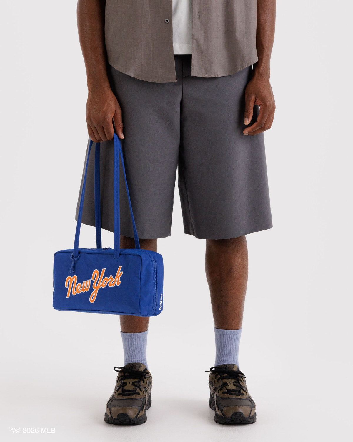 Nylon Bowler Bag New York Mets™ | Baggu On Sale