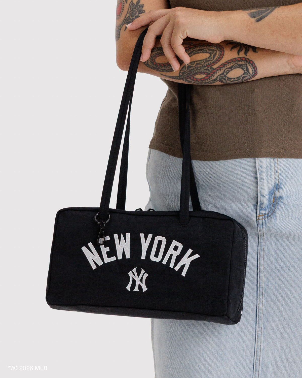 Nylon Bowler Bag New York Yankees™ | Baggu Outlets