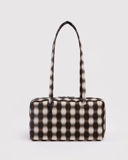 Blurred Gingham Brown,os
