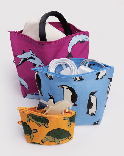 Go Pouch Set Vacation Animals | Baggu Online Store
