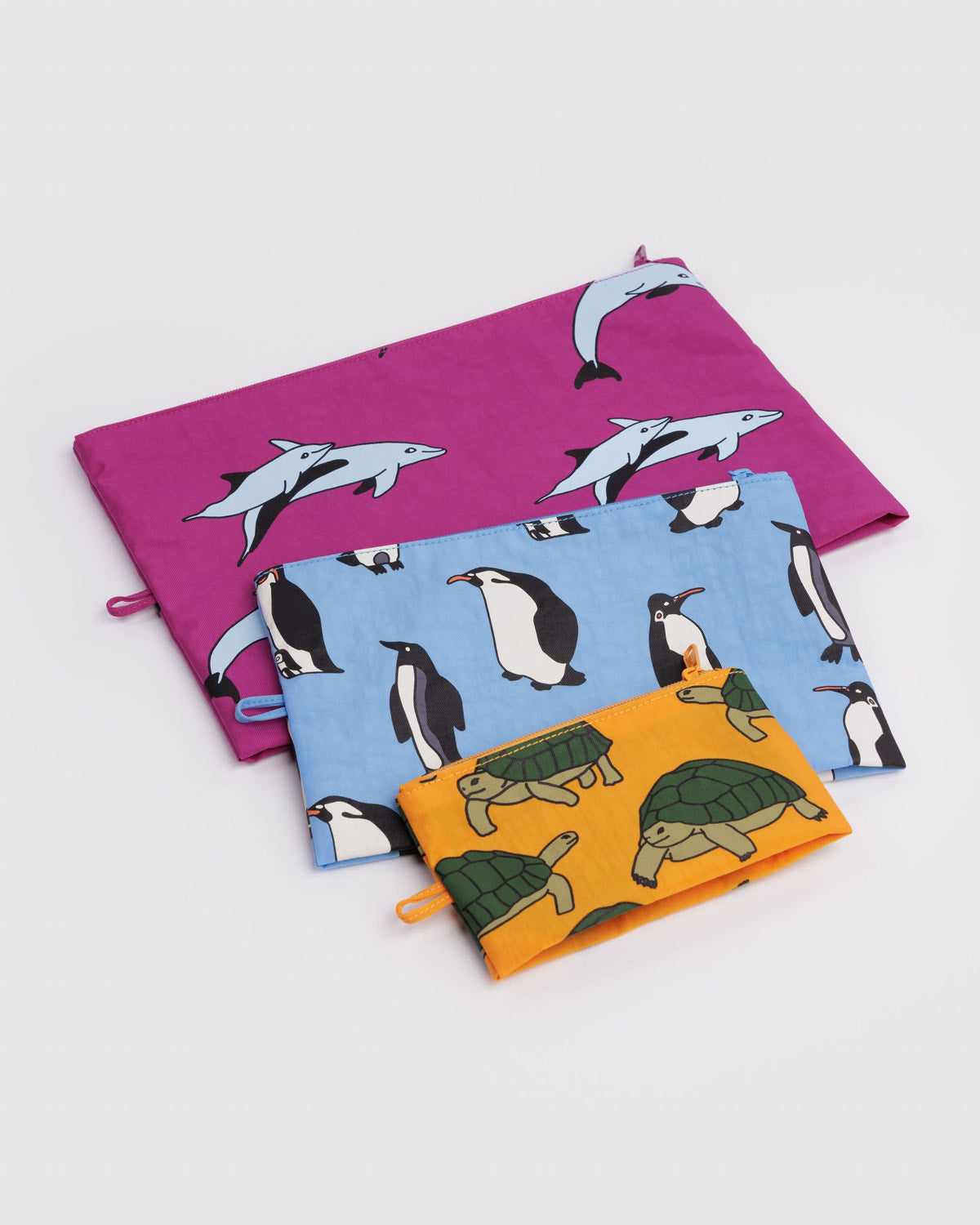Go Pouch Set Vacation Animals | Baggu Online Store