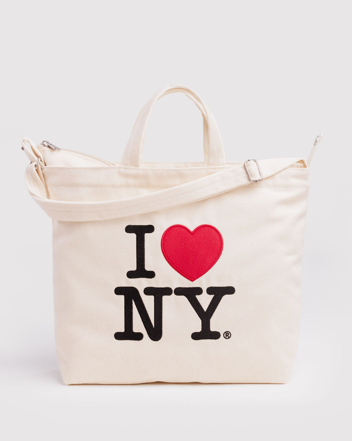 Horizontal Zip Duck Bag I Love NY | Baggu Online Store