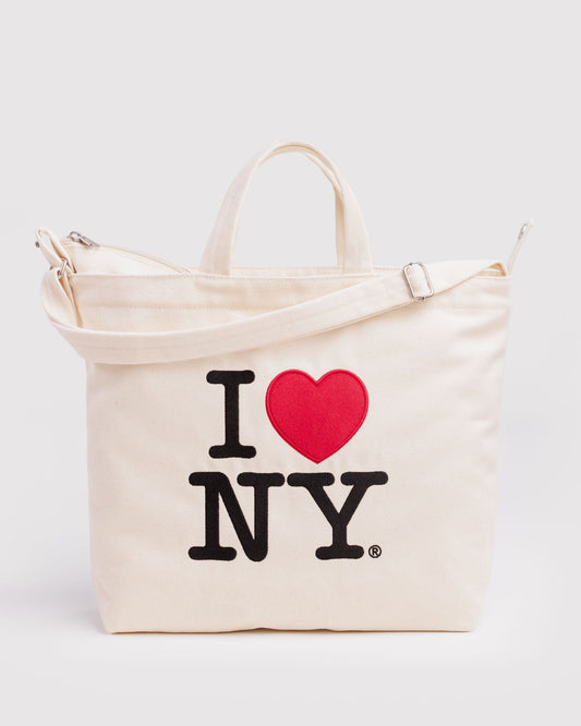 Horizontal Zip Duck Bag I Love NY | Baggu Online Store