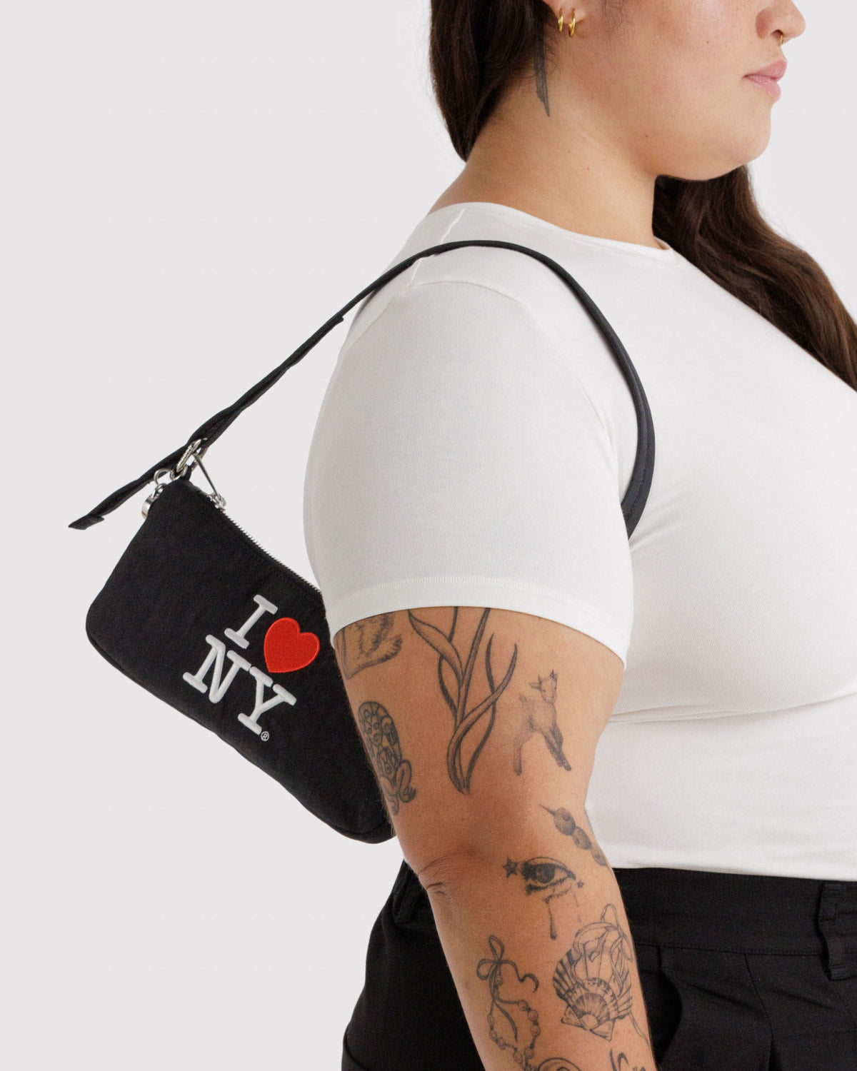 Nylon Pochette I Love NY | Baggu On Sale