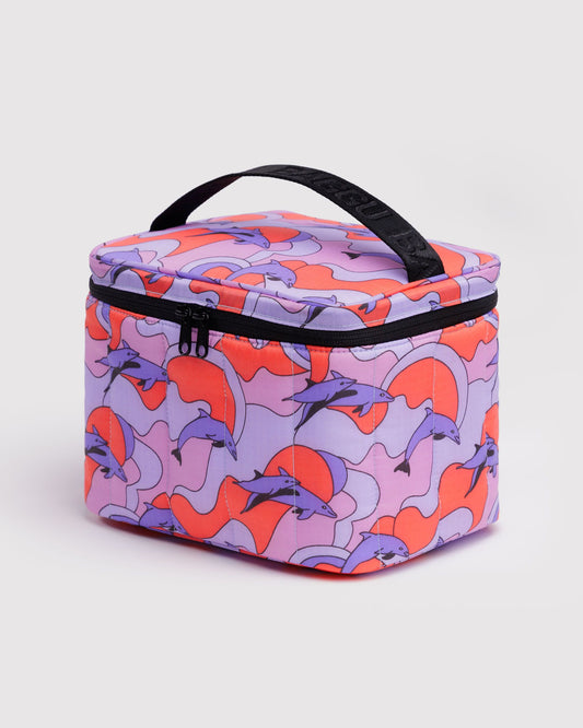 Puffy Lunch Bag Dolphins | Baggu On Sale
