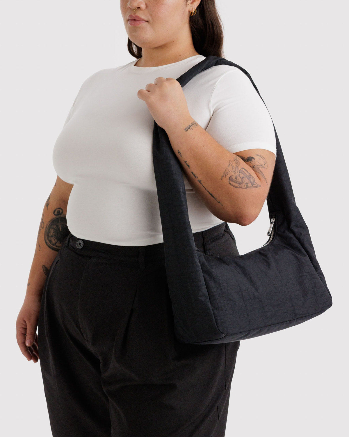 Nylon Meringue Bag Black | Baggu Outlets