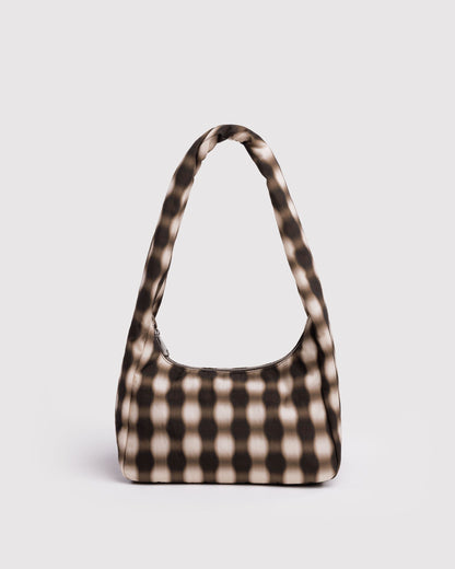 Blurred Gingham Brown,os