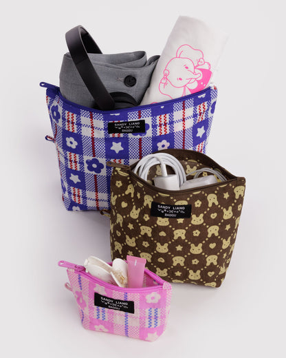 Go Pouch Set Sandy Liang | Baggu Online