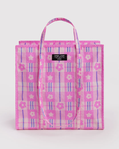 Market Plaid Pink,os
