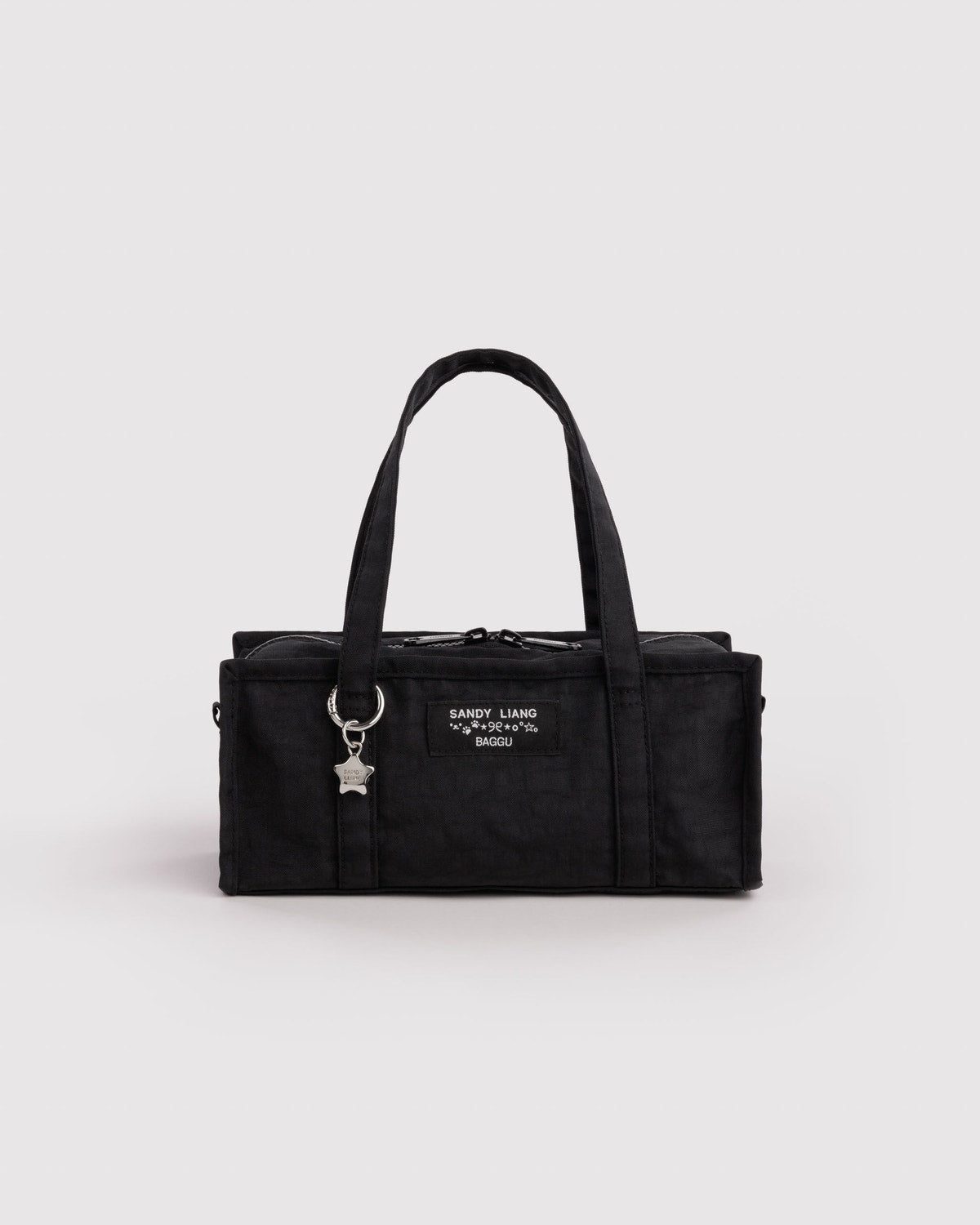 Mini Nylon Market Bag Black | Baggu On Sale