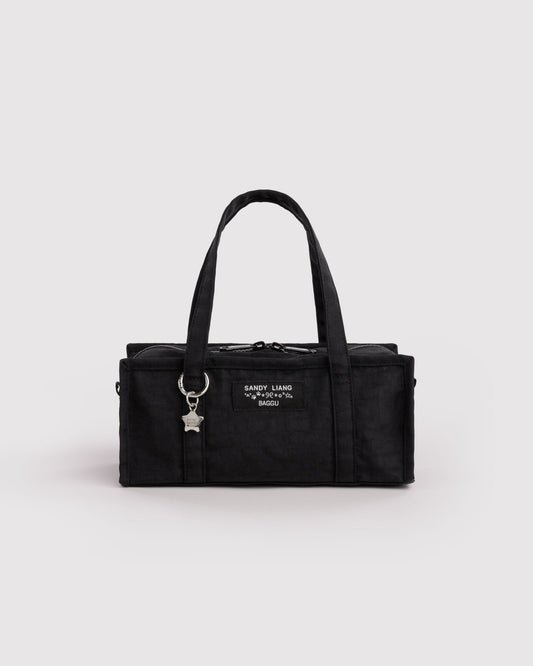 Mini Nylon Market Bag Black | Baggu On Sale